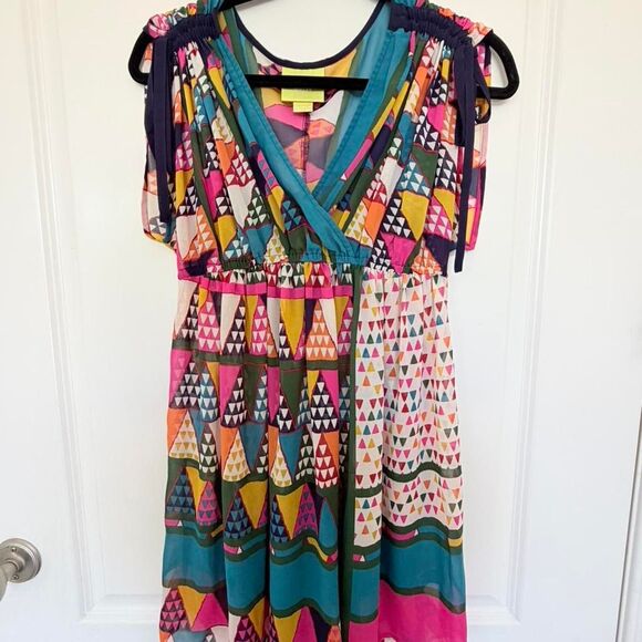 Maeve Other - MAEVE Anthropologie Geo-Printed Women’s Tunic Dress Size 4P